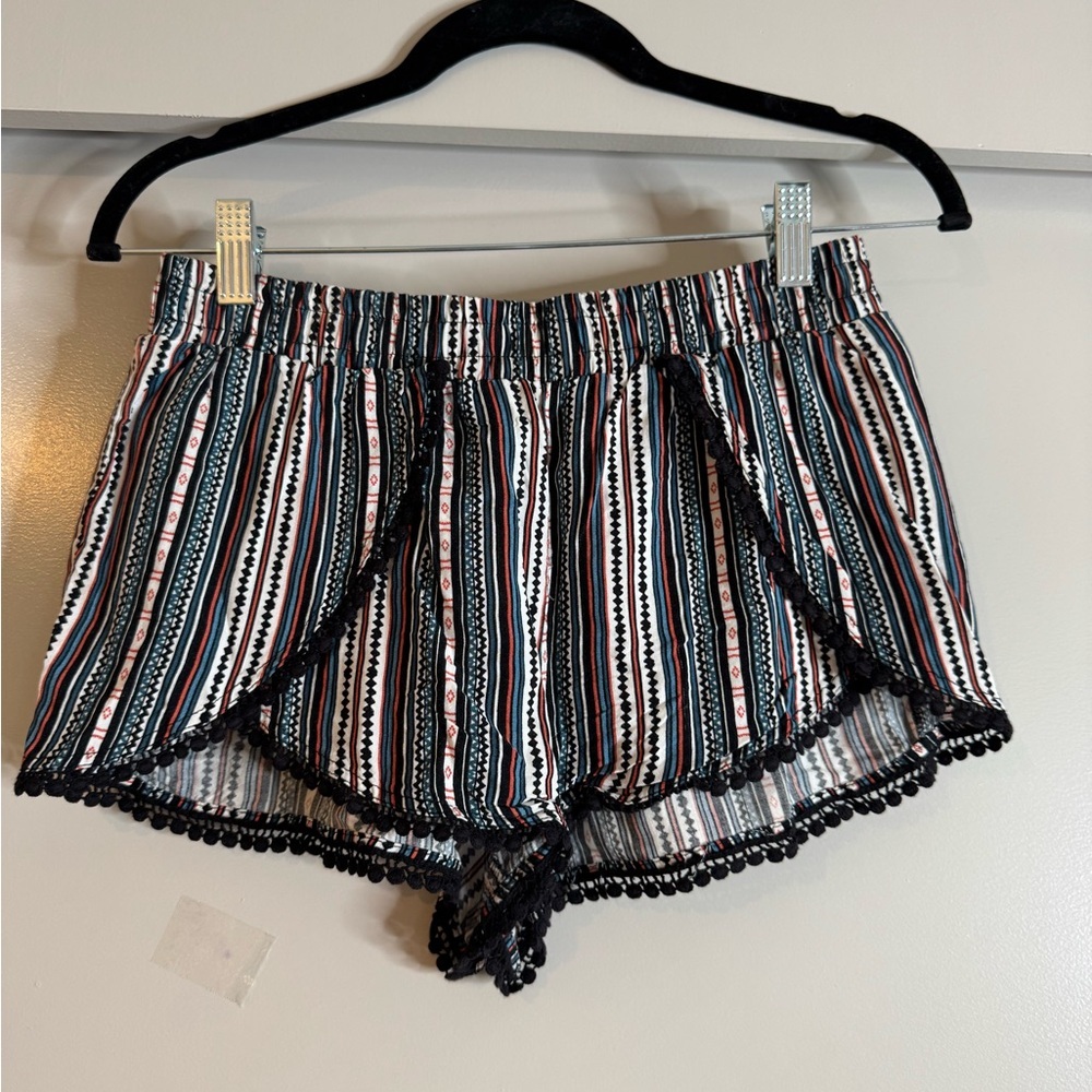 Forever 21 Multicolor Striped Shorts